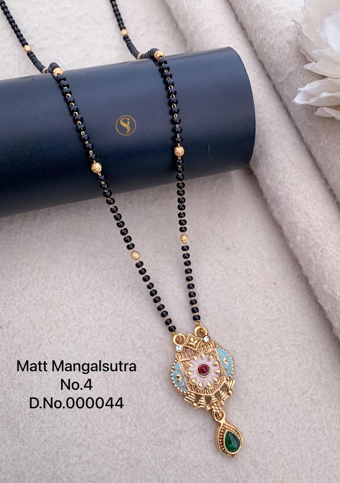 4 MH Daily Wear Matte Mangalsutra Manufacturers
